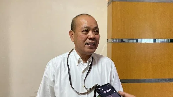 Staf ahli BNPT RI, Suaib Tahir di Makassar (Dok: Atri KabarMakassar)