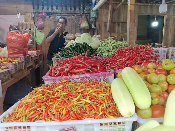 Pedangan Pasar Terong (Dok: Sinta KabarMakassar)