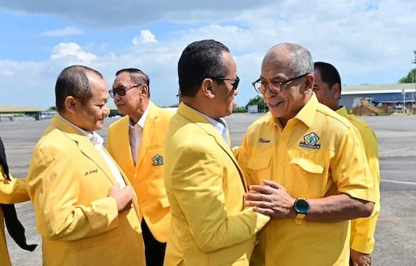 Ketua Umum Partai Golkar Bahlil Lahadalia dan Ilham  Arief Sirajuddin (Dok: Ist).