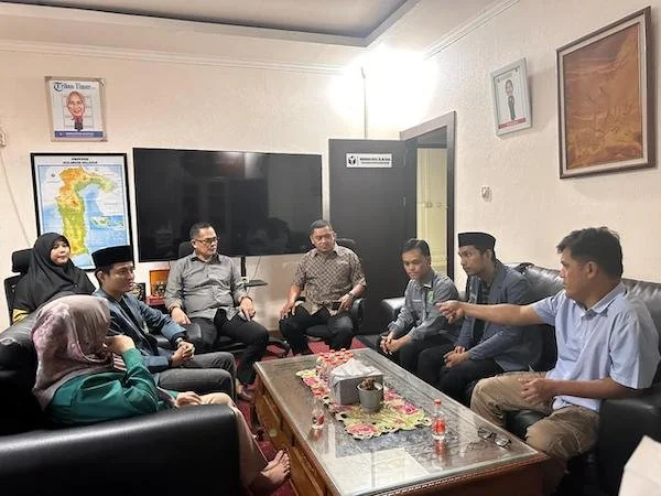 Audiens Bawaslu Sulsel dan IPNU Sulsel, (Dok: Ist).