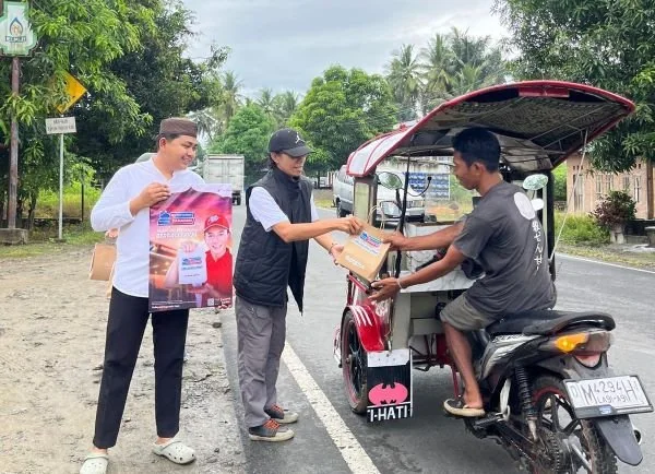 Pertamina Patra Niaga Regional Sulawesi Gandeng Agen LPG dan SPBE Bagikan Takjil Gratis. (Dok: Ist)