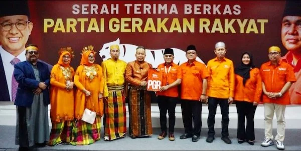 Penyerahan Dokumen Verifikasi Administrasi PGR Sulsel ke DPP, (Dok: Ist).