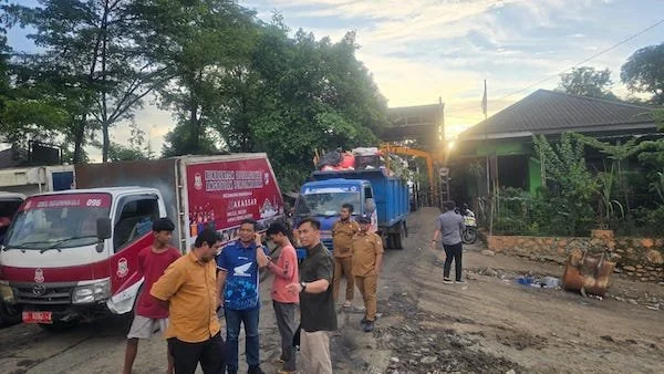 Situasi di TPA Antang, (Dok: KabarMakassar).