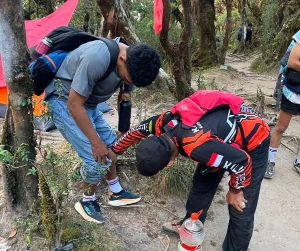 Kalla Rescue di Gunung Bawakaraeng (Dok: Ist)