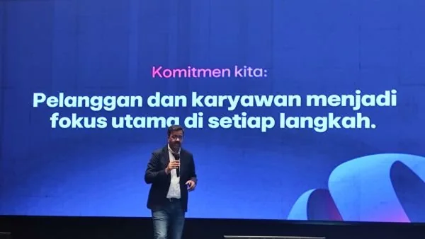Presiden Direktur dan CEO XLSMART, Rajeev Sethi (Dok : Hanifah KabarMakassar).