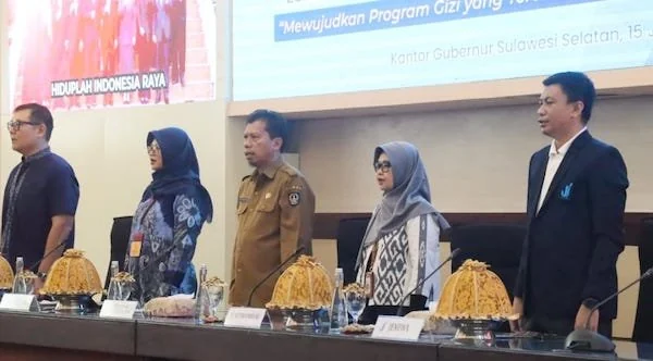 Kegiatan lokakarya terkait stunting yang berlangsung di Kantor Gubernur Sulsel. (Dok. Ist.)