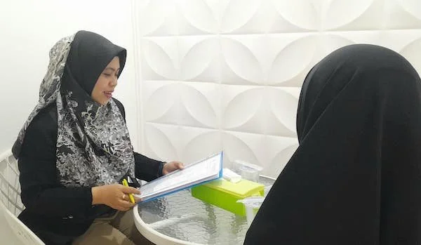 Layanan konsultasi dengan psikolog di Puspaga Sulsel (Dok: Nofi KabarMakassar)