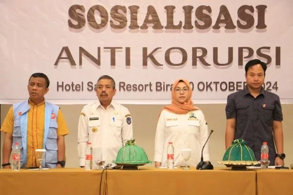 Sosialisasi anti korupsi di buka oleh Pjs Bupati Bulukumba, Muhammad Rasyid (Dok : Ist).