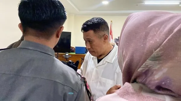 Terdakwa kasus peredaran uang palsu sindikat UIN Alauddin Makassar, Annar Salahuddin Sampetoding (Dok : Ist).