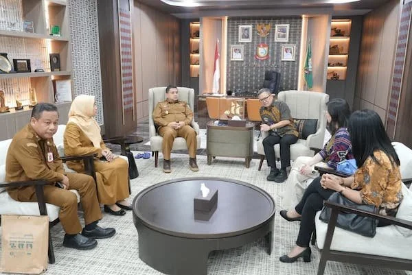 Audiensi Wali Kota Makassar Munafri Arifuddin, dengan jajaran Putera Sampoerna Foundation (Dok: Ist).