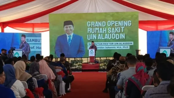 Rektor UIN Alauddin Makassar, Prof. Hamdan Juhanis, (Dok: Sinta Kabar Makassar).