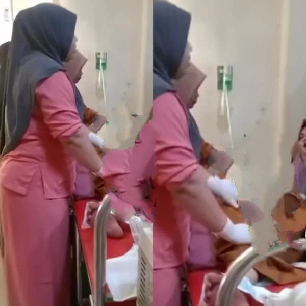 Kondisi Sri Devi saat dirawat di RSUD Latopas Jeneponto (Foto/Tangkapan Layar).