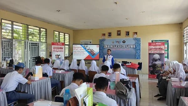 Astra Motor Sulsel gelar edukasi safety riding di SMAN 20 Gowa bersama Polres Gowa (Dok: Ist)