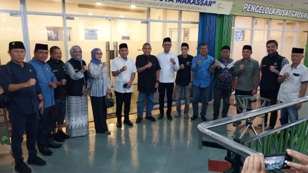 Komisi B DPRD Kota Makassar melakukan inspeksi mendadak (sidak) ke Pasar Butung (Dok : Ist).
