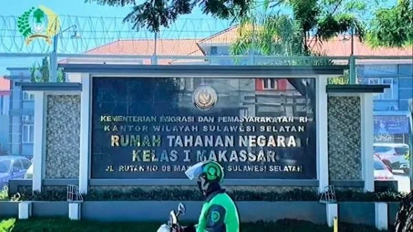Rumah Tahanan (Rutan) Kelas I Makassar (Dok: Ist).