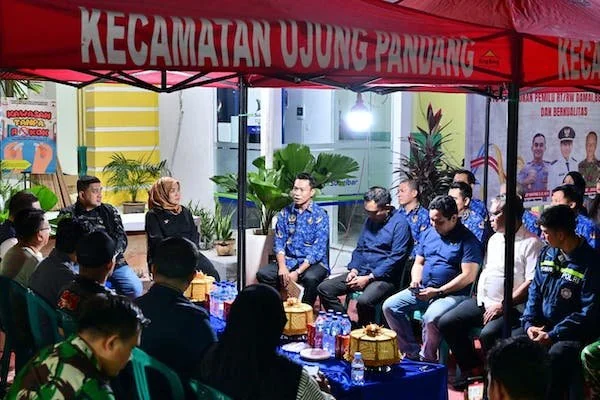 Wali Kota Makassar Munafri Arifuddin dan Wakil Wali Kota Makassar Aliyah Mustika Ilham saat Tinjau Persiapan Ujung Pandang (Dok: Ist).