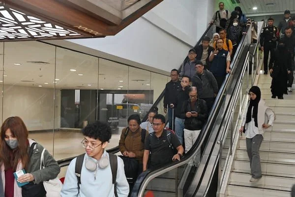 Ketibaan WNI di Bandara Soekarno Hatta (dok. Ist)