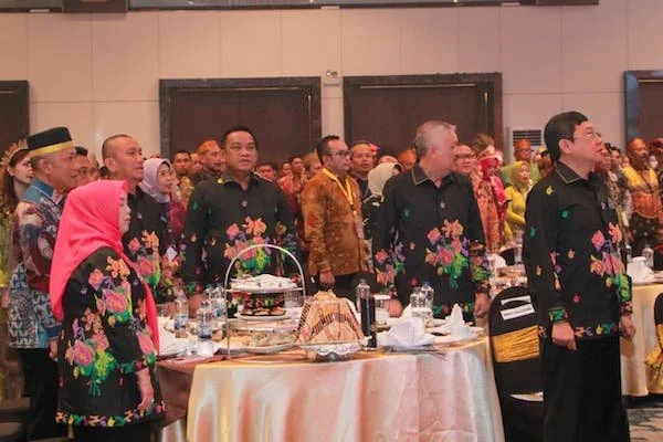 Bupati Luwu, Patahudding, turut hadir pada pembukaan PSBM XXVI di Makassar (dok. Ist)