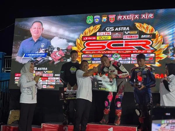Sulawesi Cup Race di Sirkuit Puncak RMS Mario, Kabupaten Sidenreng Rappang (Dok: Ist)