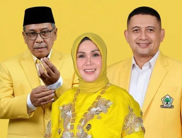 Wali Kota Makassar Munafri Arifuddin (Appi), Bupati Barru Andi Ina Kartika Sari, serta mantan Wali Kota Makassar Ilham Arief Sirajuddin (IAS), (Dok: Ist).