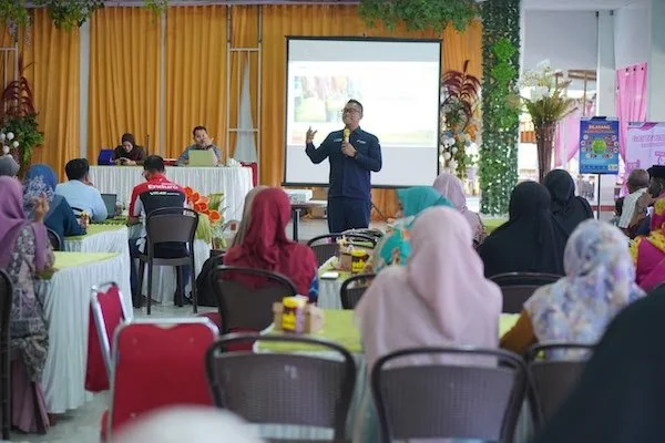 Sosialisasi Program Pendanaan Usaha Mikro dan Kecil (PUMK) serta Edukasi Penggunaan LPG. (Dok: Ist)