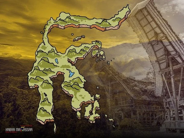 Ilustrasi Sulawesi Selatan (Dok: KabarMakassar)