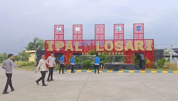 Suasana IPAL Losari (Dok: Sinta KabarMakassar).