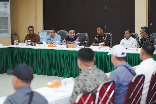 Rapat koordinasi terkait lahan pembangunan Bendungan Jenelata