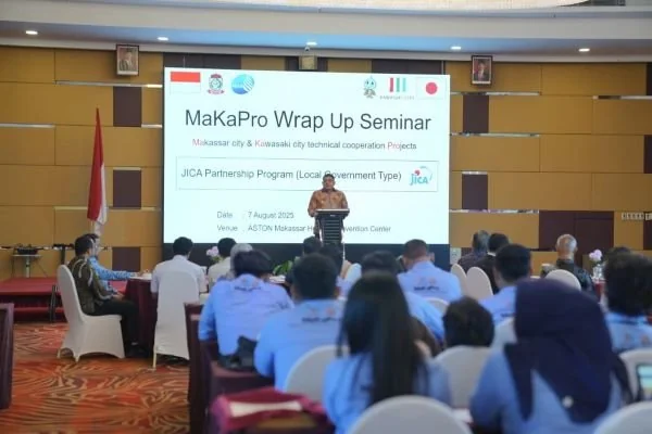 Wali Kota Makassar Munafri Arifuddin saat Membuka MaKaPro Wrap Up Seminar, (Dok: Ist).
