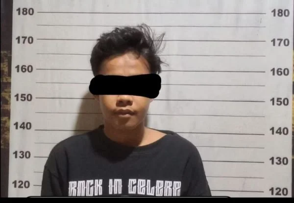 Pelaku penganiayaan diamankan di Polsek Makassar (Dok : Ist).