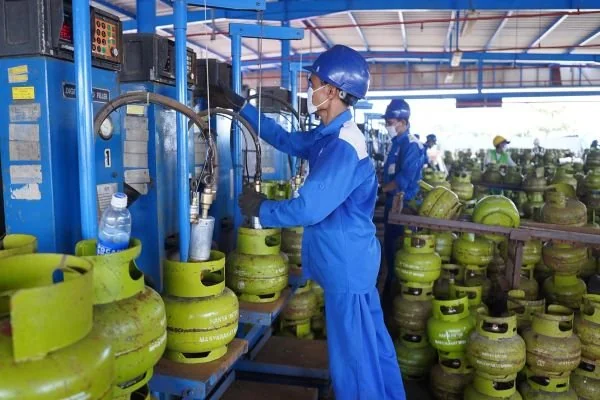 Distribusi LPG. (Dok: Ist)