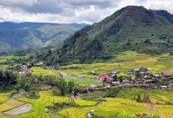 Kawasan pegunungan di Kecamatan Rongkong Luwu Utara. (Dok: Ist)