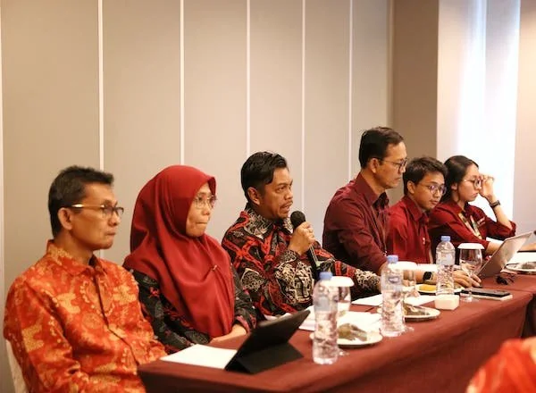 Firman Hamid Pagarra saat menghadiri evaluasi  SAKIP di Hotel JS Luwansa,Jakarta, Rabu (17/07).