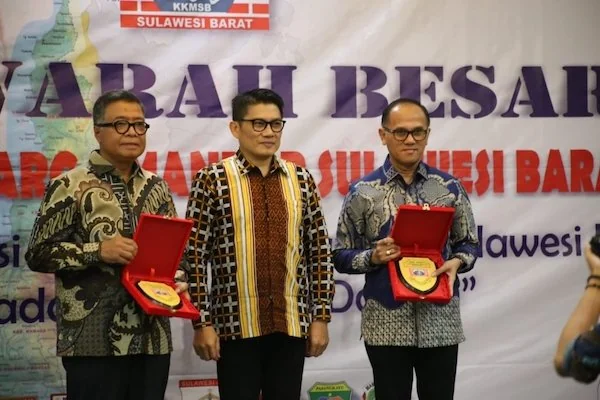 Sekprov Sulbar Muhammad Idris saat menghadiri mubes kkmsb di jakarta(dok:ist)