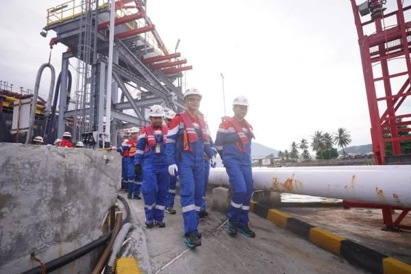 Direksi Pertamina Sidak IT Bitung. (Dok: Ist)