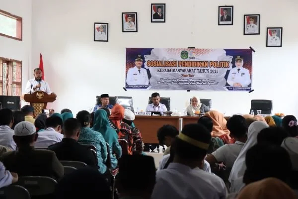 Bawaslu Lutim Paparkan Tujuan Pengawasan Partisipatif Hingga Inovasi Program Pendidikan Politik. (Dok: Ist)
