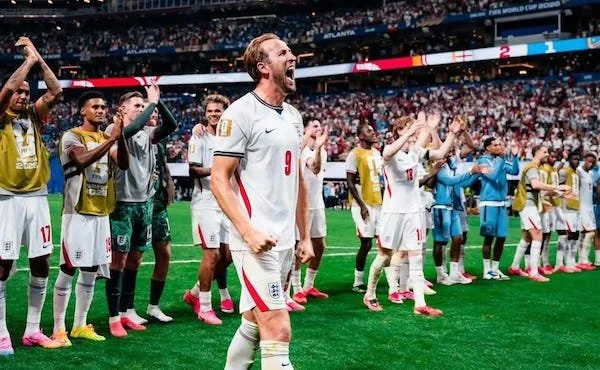 Timnas Inggris saat Melawan RD Kongo di Laga 32 Besar Piala Dunia 2026 (Dok: Ist).
