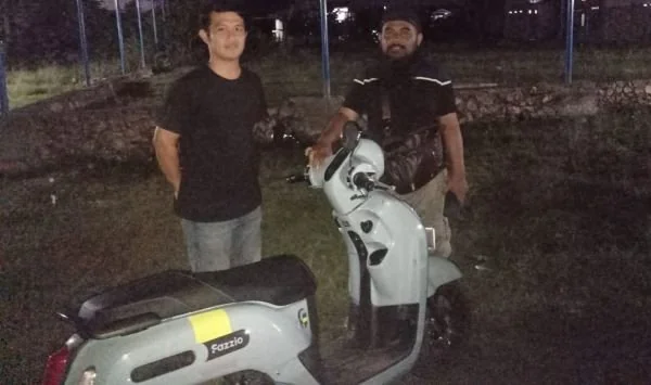 Motor yang dilaporkan hilang saat berhasil diamankan Resmob dan dikembalikan kepada Pemiliknya (Dok : Ist).