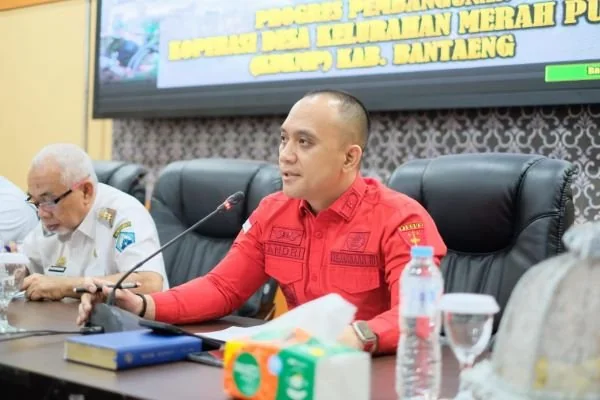 Bupati Bantaeng Dorong Optimalisasi Gerai dan Pergudangan Koperasi Merah Putih. Dok. Ist