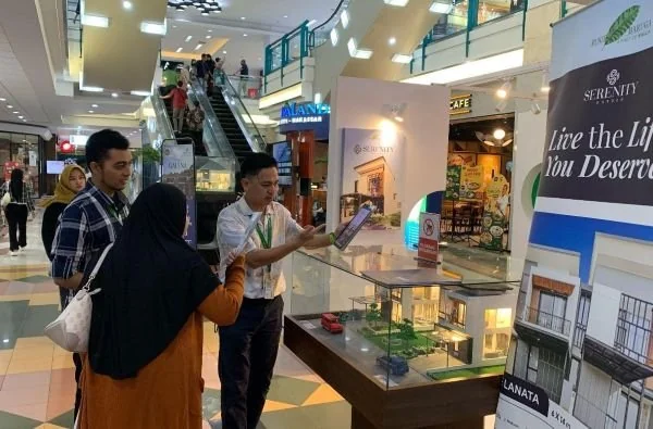 Pameran Home Sweet Loan digelar di Atrium Mal Ratu Indah (Dok: Ist)
