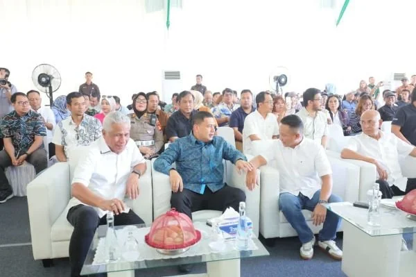 Suasana Groundbreaking Jalan Alternatif Leimena-Perintis (Dok: Ist).