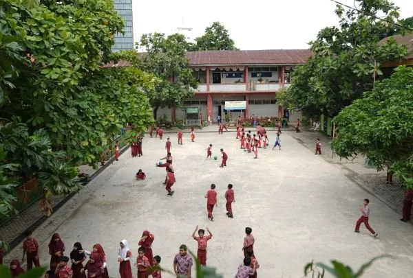 Suasana Sekolah di Makassar. Dok. Nursinta