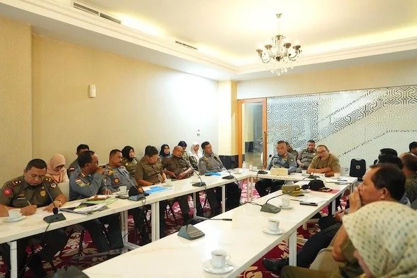 Rapat Koordinasi Satpol PP se-Sulsel (dok. Ist)