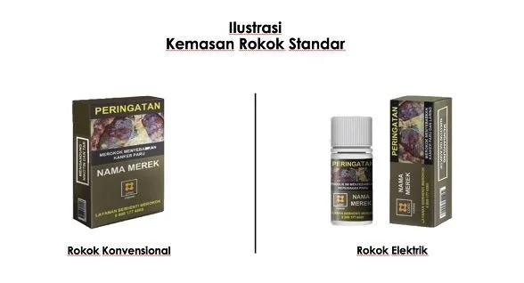 Ilustrasi Kemasan Rokok Polos (Dok: Ist).