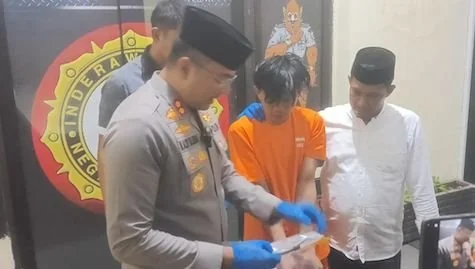penangkapan pelaku penyerangan di sebuah warung di Gowa (Dok:Ist)