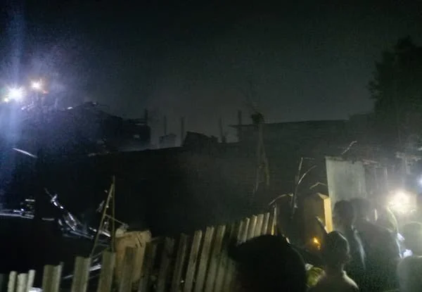 Suasana Pasca Kebakaran, (Dok: Ist).