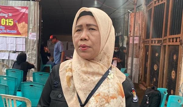 Anggota KPU Makassar, Sri Wahyuningsih (Dok: Atri KabarMakassar)
