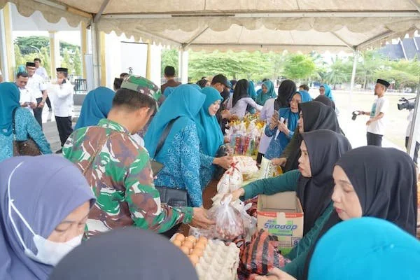 Gerakan pangan murah (GPM) Kabupaten Luwu (dok. Ist)