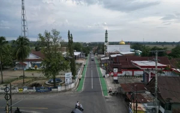 Ruas Impa-Impa–Anabanua Kabupaten Sidrap. (Dok: Ist)