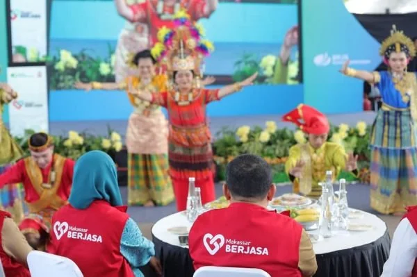 Peluncuran Program Makassar Berjasa (Dok: Kabar Makassar).